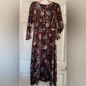 Vince Camuto Floral Dress Size 4